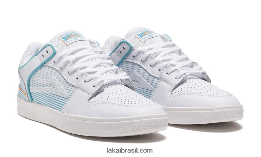 tênis de skate telford low x rob welsh em couro branco 48880R277 Lakai - Image 2