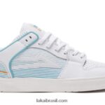 tênis de skate telford low x rob welsh em couro branco 48880R277 Lakai