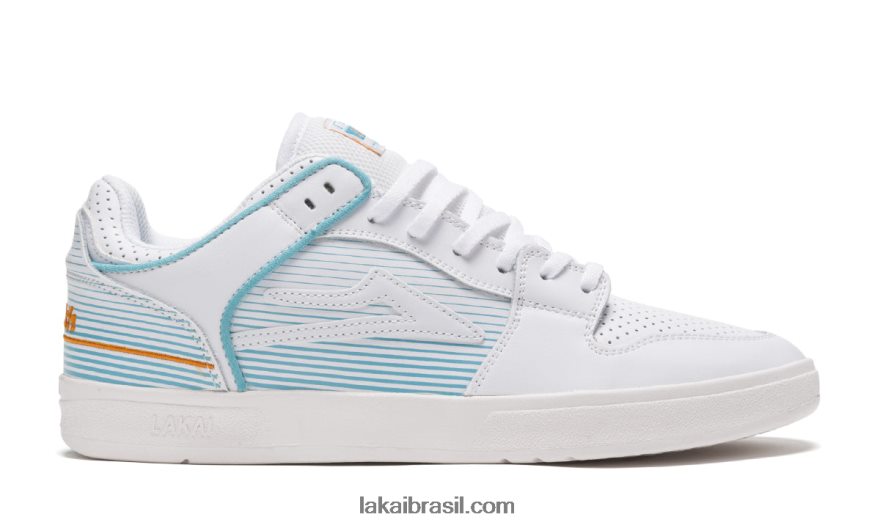 tênis de skate telford low x rob welsh em couro branco 48880R277 Lakai - Image 1